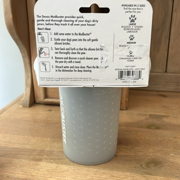 Dexus Mudbuster Gentle Paw Washer Dogs NWT Medium Dogs Portable - Picture 4 of 6